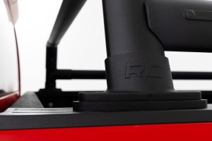 Chevrolet Silverado 1500 Bed Rack - Rough Country - Half Rack, Aluminum - '19-'24